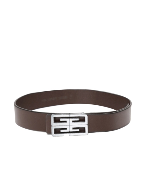 INVICTUS Men Brown Genuine Leather Belt