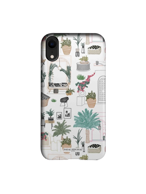 macmerise White & Green Cafe Morrocco iPhone XR Back Case