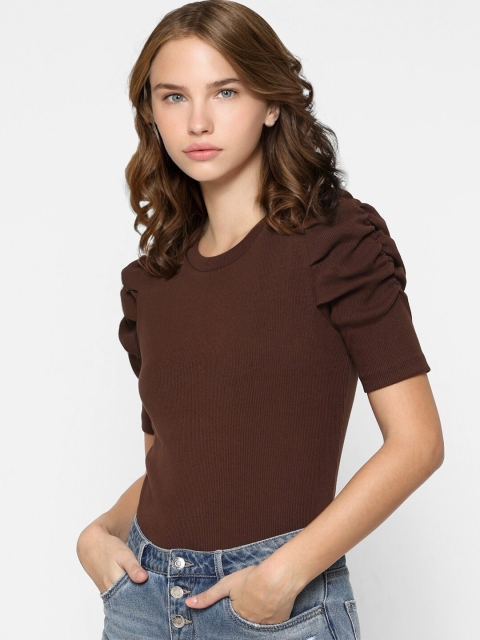 ONLY Brown Regular Top