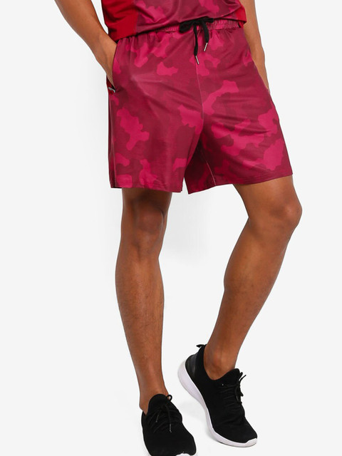 ZALORA ACTIVE Men Red Camouflage Printed Shorts
ZALORA ACTIVE Men Red Camouflage Printed Shorts