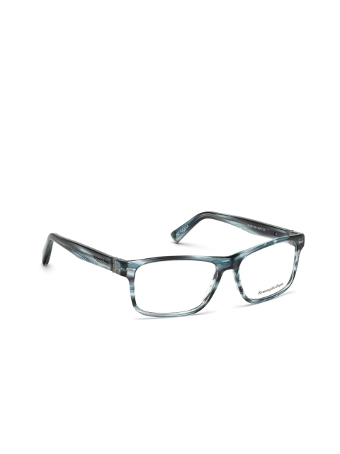 Ermenegildo Zegna Men Transparent & Blue Abstract Full Rim Rectangle Frames EZ5073 55 092
Ermenegildo Zegna Men Transparent & Blue Abstract Full Rim Rectangle Frames EZ5073 55 092