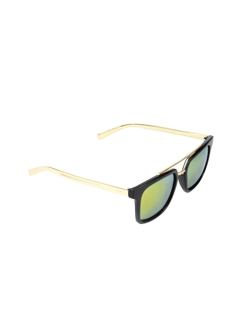 Floyd Unisex Green Lens & Gold-Toned Rectangle Sunglasses with UV Protected Lens, Yellow
Floyd Unisex Green Lens & Gold-Toned Rectangle Sunglasses with UV Protected Lens, Yellow