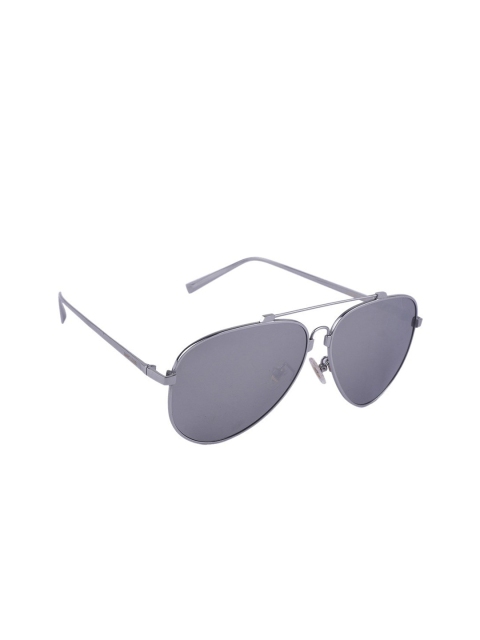 MARC LOUIS Unisex Grey Lens & Steel-Toned Aviator Sunglasses with UV Protected Lens, Silver
MARC LOUIS Unisex Grey Lens & Steel-Toned Aviator Sunglasses with UV Protected Lens, Silver