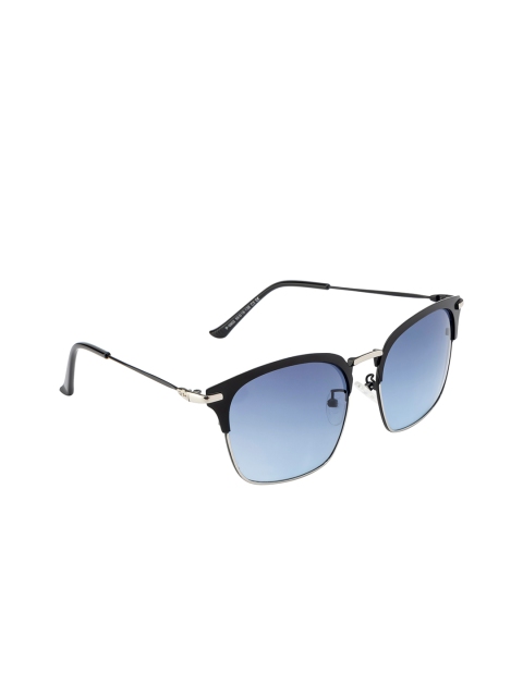 Ted Smith Unisex Blue Lens & Gunmetal-Toned Browline Sunglasses with UV Protected Lens
Ted Smith Unisex Blue Lens & Gunmetal-Toned Browline Sunglasses with UV Protected Lens
