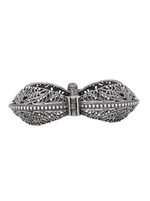 TEEJH Women Pack Of 3 Silver-Toned Brass Oxidised Silver-Plated Bangle-Style Bracelets
TEEJH Women Pack Of 3 Silver-Toned Brass Oxidised Silver-Plated Bangle-Style Bracelets