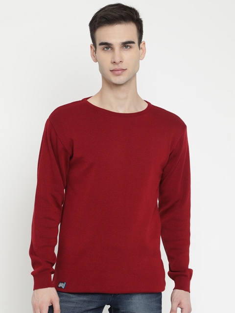 V2 Value & Variety Men Maroon Pullover
