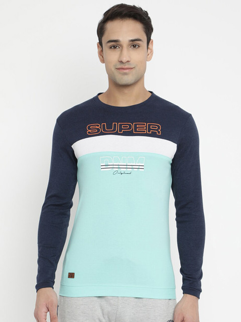 V2 Value & Variety Men Blue Colourblocked T-shirt
V2 Value & Variety Men Blue Colourblocked T-shirt