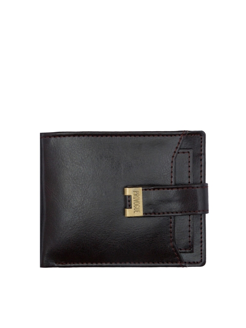 Provogue Men Coffee Brown Two Fold Wallet
