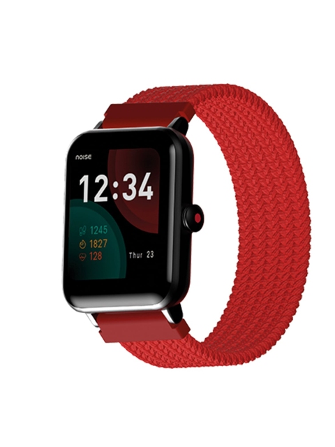 NOISE Red Solid Smartwatch Strap