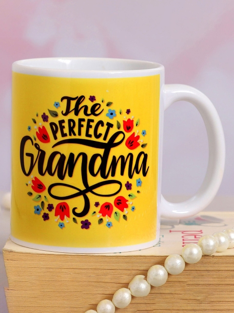 Ferns N Petals White & Yellow Printed Ceramic Matte Mug and Bowl Set of Cups and Mugs
Ferns N Petals White & Yellow Printed Ceramic Matte Mug and Bowl Set of Cups and Mugs