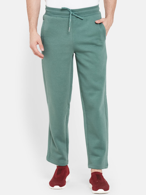 Duke Men Green Solid Track Pants 
Duke Men Green Solid Track Pants