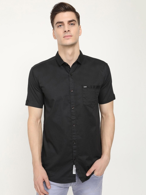 V2 Value & Variety Men Black Regular Fit Solid Opaque Casual Shirt with Chest Pocket
V2 Value & Variety Men Black Regular Fit Solid Opaque Casual Shirt with Chest Pocket