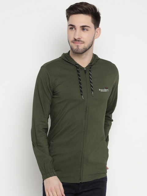 V2 Value & Variety Men Olive Green Regular Fit Solid Opaque Casual Shirt with Hooded Neck
V2 Value & Variety Men Olive Green Regular Fit Solid Opaque Casual Shirt with Hooded Neck