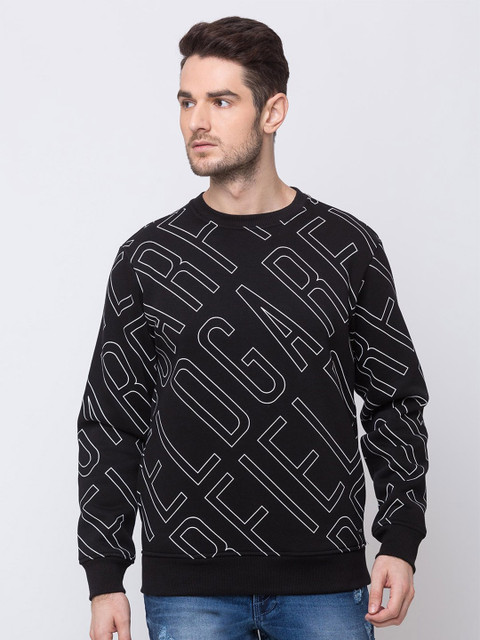 Status Quo Men Black Printed Sweatshirt
Status Quo Men Black Printed Sweatshirt