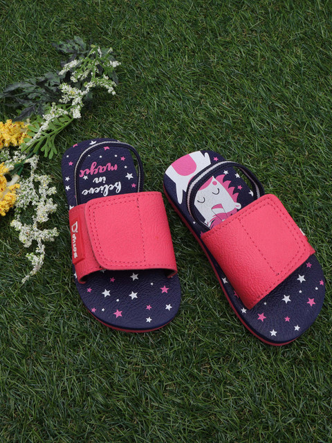 DChica Girls Blue Printed Open Toe Sliders
DChica Girls Blue Printed Open Toe Sliders