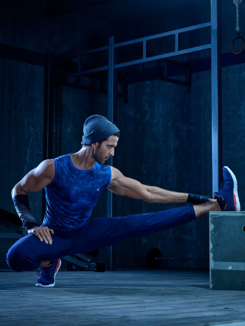 HRX by Hrithik Roshan Men Navy Training Shoes, Navy blue