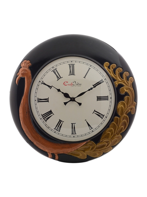 eCraftIndia Multicoloured Wooden Ethnic 45 cm Handcrafted Analogue Wall Clock, Multi
eCraftIndia Multicoloured Wooden Ethnic 45 cm Handcrafted Analogue Wall Clock, Multi
