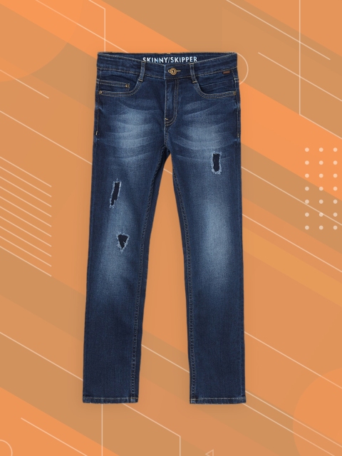 Fame Forever by Lifestyle Boys Blue Skinny Fit Mildly Distressed Heavy Fade Stretchable Jeans
Fame Forever by Lifestyle Boys Blue Skinny Fit Mildly Distressed Heavy Fade Stretchable Jeans