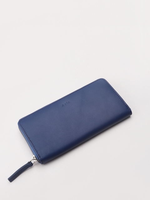 The Decor Mart Blue Leather Structured Shoulder Bag with Tasselled