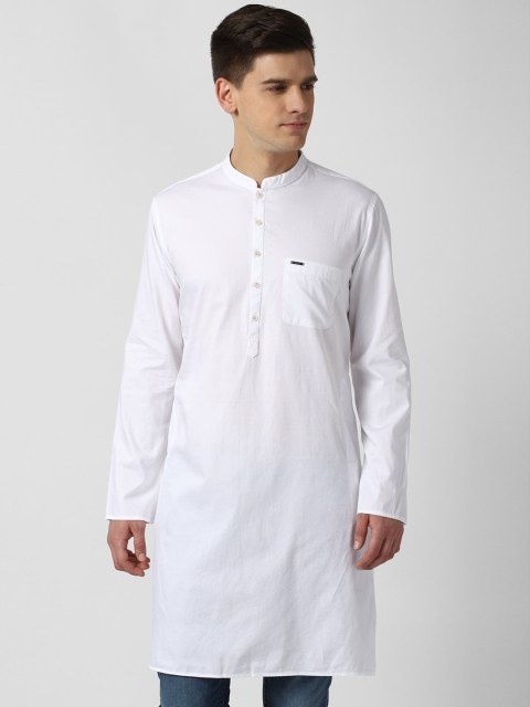 Peter England Men White Kurta