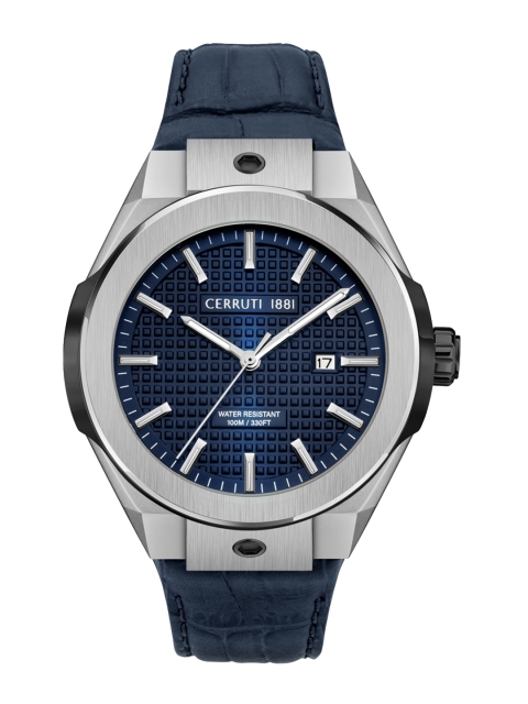 Cerruti 1881 Men Blue Dial Leather Bracelet Style Straps Analogue Watch CIWGB2116803
Cerruti 1881 Men Blue Dial Leather Bracelet Style Straps Analogue Watch CIWGB2116803