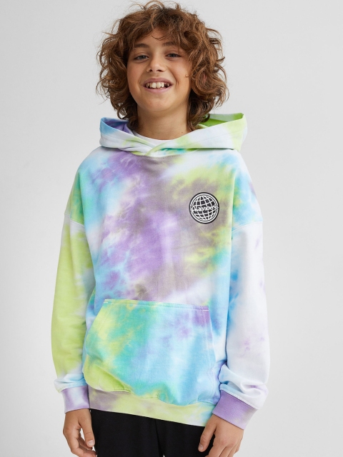 H&M Boys Multicoloured Oversized Hoodie, Multi