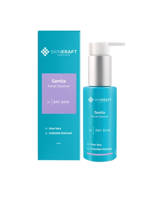 SKINKRAFT Women Customized Gentle Aloe Vera & Oatmeal Facial Cleanser 60 ml, Transparent
SKINKRAFT Women Customized Gentle Aloe Vera & Oatmeal Facial Cleanser 60 ml, Transparent