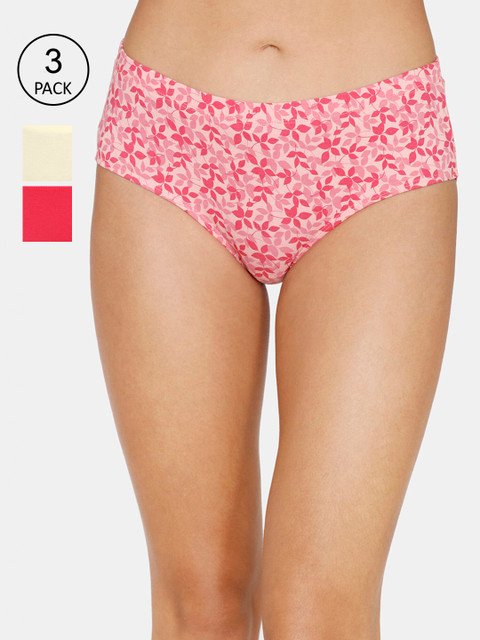Zivame Women Pack of 3 Assorted Hipster Briefs
Zivame Women Pack of 3 Assorted Hipster Briefs