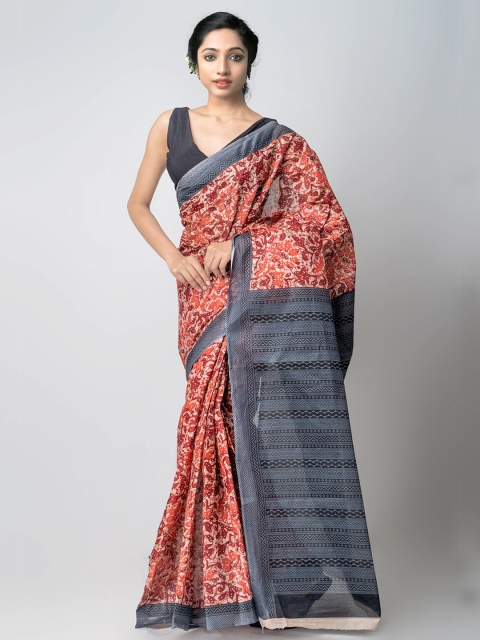 Unnati SilksBeige Floral Handloom Sustainable Printed Krisha Pure Cotton Saree, Beige
Unnati SilksBeige Floral Handloom Sustainable Printed Krisha Pure Cotton Saree, Beige