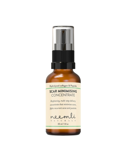 Neemli Naturals Hydrolysed Collagen & Peptide Scar Minimising Concentrate Serum 30ml, Off white
Neemli Naturals Hydrolysed Collagen & Peptide Scar Minimising Concentrate Serum 30ml, Off white