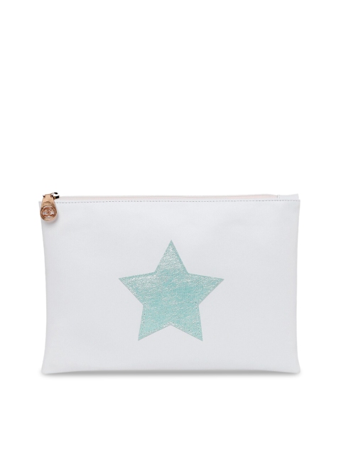 ESBEDA Women White Solid Star Travel Pouch