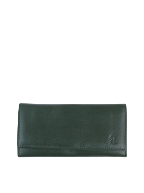 Kara Women Green Leather Wallet