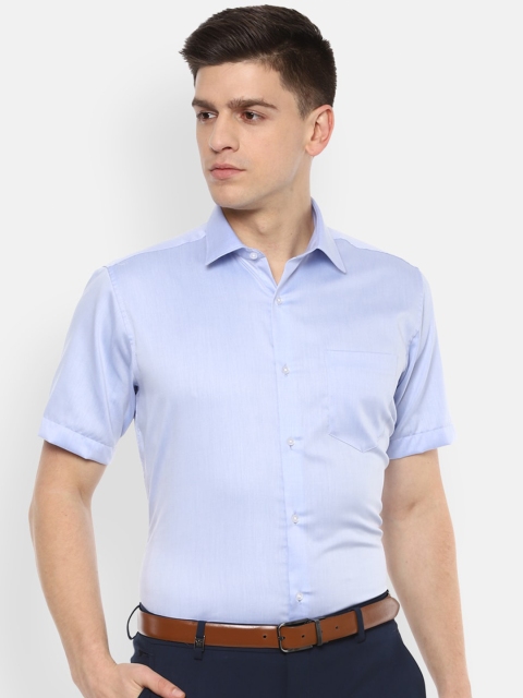 Van Heusen Men Blue Formal Shirt