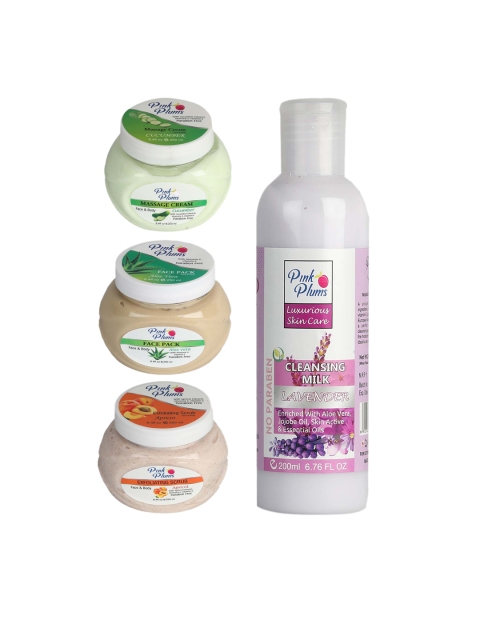 Pink Plums Facial Kit, Multi