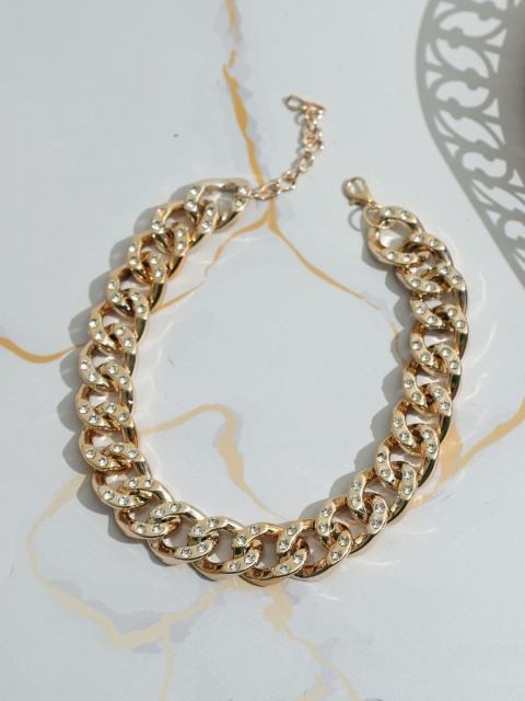 Pipa Bella Women Brass Gold Plated Necklace