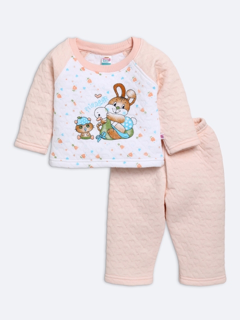 AMUL Kandyfloss Unisex Kids Pink & White Cartoon Characters Printed Winter Set Night suit
AMUL Kandyfloss Unisex Kids Pink & White Cartoon Characters Printed Winter Set Night suit