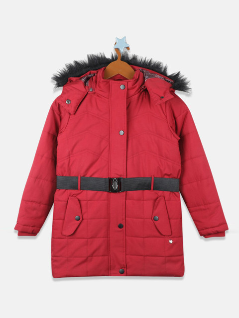 Monte Carlo Girls Red Striped Lightweight Longline Parka Jacket 
Monte Carlo Girls Red Striped Lightweight Longline Parka Jacket