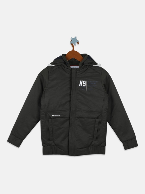 Monte Carlo Boys Olive Green Lightweight Sporty Jacket