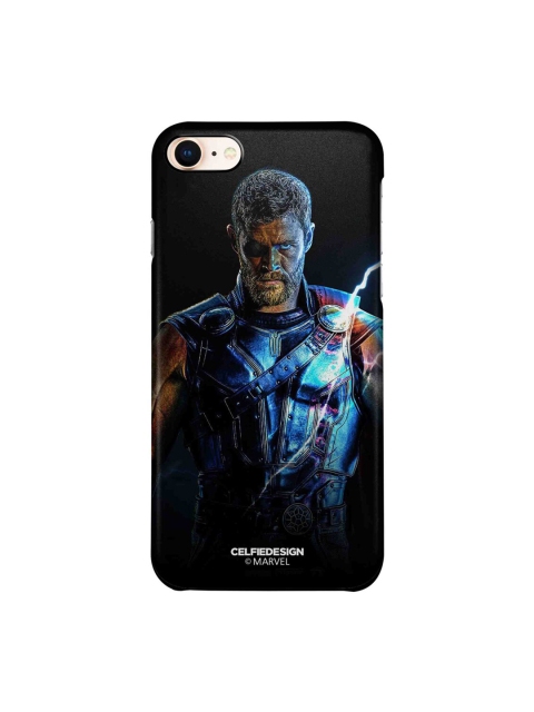 CelfieDesign Black & Blue The Thor Triumph Printed Plastic iPhone 8 Back Case