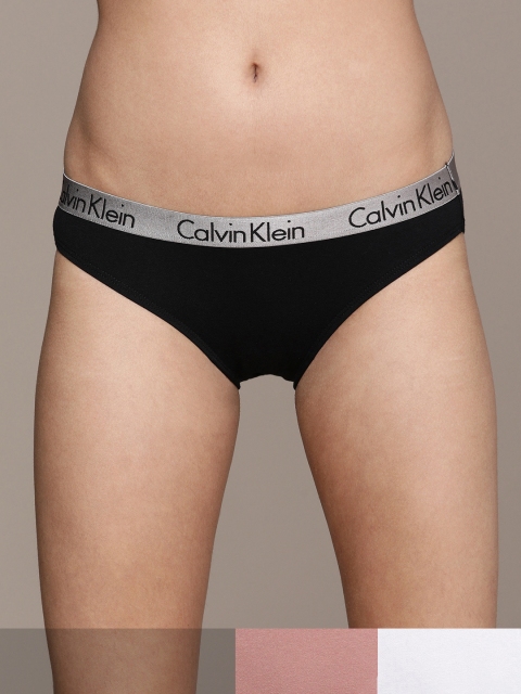 Calvin Klein Underwear Black & Grey Colourblocked Pack of 3 Elasticated Bikini Briefs, Multi
Calvin Klein Underwear Black & Grey Colourblocked Pack of 3 Elasticated Bikini Briefs, Multi