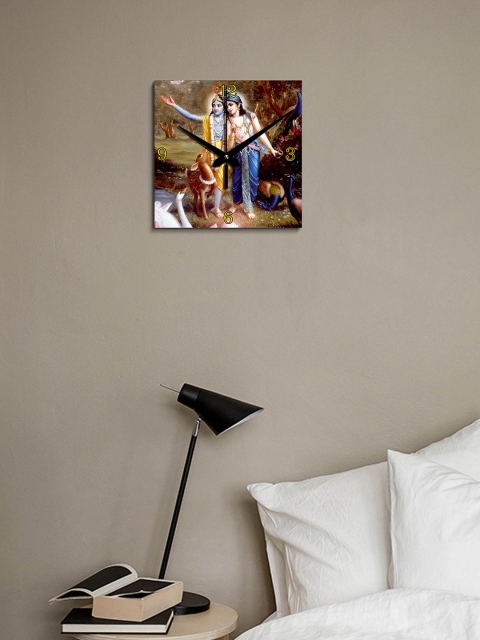 RANDOM Multicoloured Printed Dial Krishna Sudama 29.21 cm Analogue Wall Clock, Multi
RANDOM Multicoloured Printed Dial Krishna Sudama 29.21 cm Analogue Wall Clock, Multi