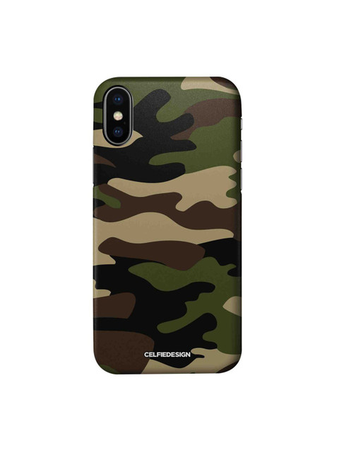 CelfieDesign Olive & Brown Camo Military iPhone X Slim Back Case
CelfieDesign Olive & Brown Camo Military iPhone X Slim Back Case