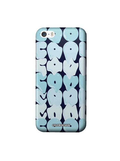 CelfieDesign Blue Cool iPhone SE Slim Back Case