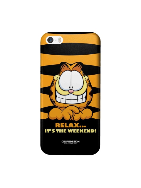 CelfieDesign Orange & Black Weekend Garfield Cartoon Characters iPhone SE Slim Back Case
CelfieDesign Orange & Black Weekend Garfield Cartoon Characters iPhone SE Slim Back Case