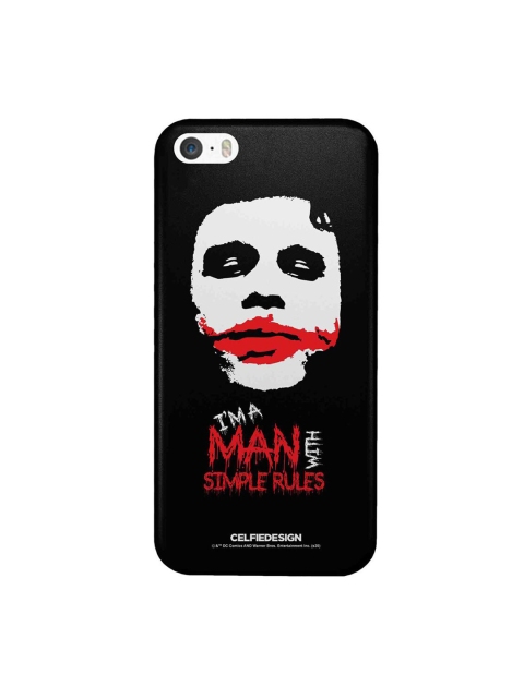 CelfieDesign Black & White Man With Simple Rules Joker Printed iPhone SE Slim Back Case
CelfieDesign Black & White Man With Simple Rules Joker Printed iPhone SE Slim Back Case