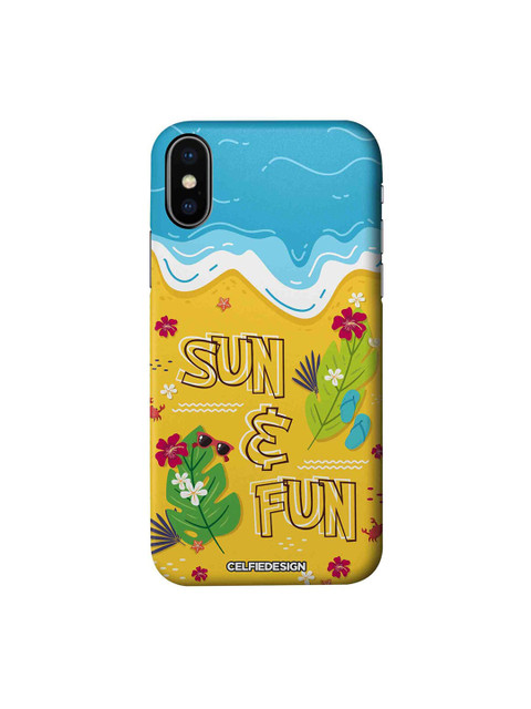 CelfieDesign Yellow & Blue Sun And Fun Plastic iPhone X Slim Back Case
CelfieDesign Yellow & Blue Sun And Fun Plastic iPhone X Slim Back Case