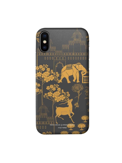 CelfieDesign Grey & Mustard-Coloured Regal Spectacle Plastic iPhone X Slim Back Case
CelfieDesign Grey & Mustard-Coloured Regal Spectacle Plastic iPhone X Slim Back Case