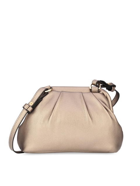 Fastrack Green PU Oversized Structured Sling Bag
