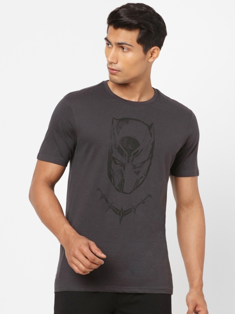 Ajile by Pantaloons Men Grey & Black Black Panther Slim Fit Pure Cotton Lounge T-shirt
Ajile by Pantaloons Men Grey & Black Black Panther Slim Fit Pure Cotton Lounge T-shirt