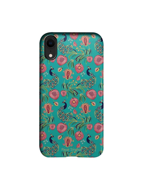 CelfieDesign Teal & Coral Payal Singhal Anaar and Mor Teal iPhone XR Slim Back Case
CelfieDesign Teal & Coral Payal Singhal Anaar and Mor Teal iPhone XR Slim Back Case
